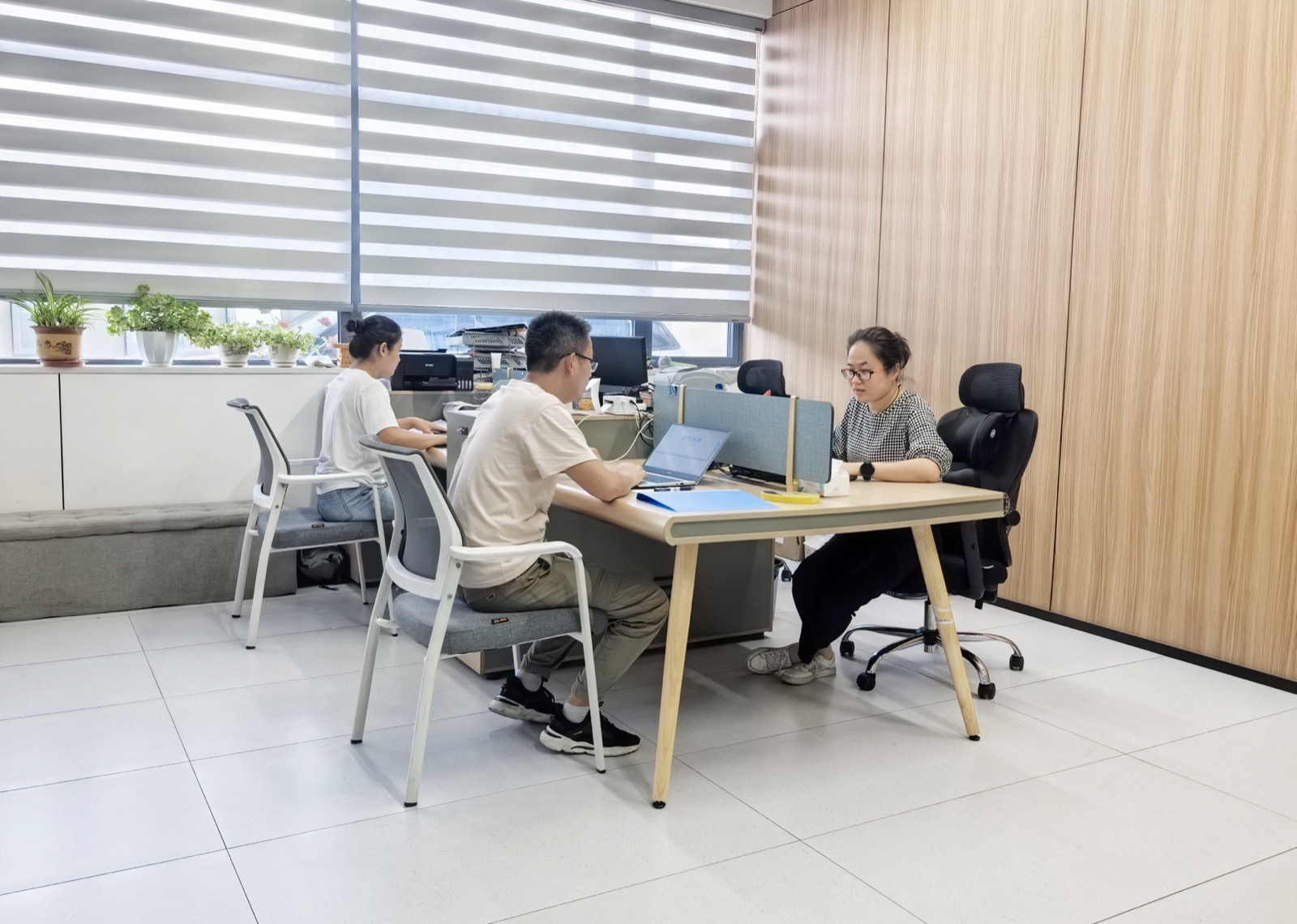 TAICLET office reception area
